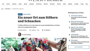 Kaufhaus Walle im Weser-Kurier