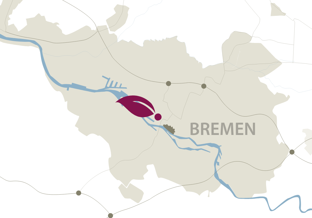 Karte Standort LoBeZ-West in Bremen