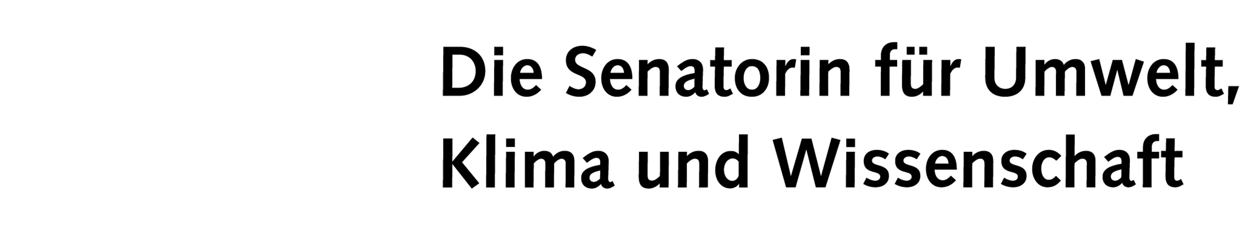 Logo Senatorin für Umwelt, Klima und Wissenschaft